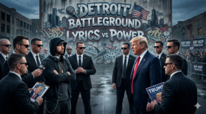 eminem vs trump vs secret service