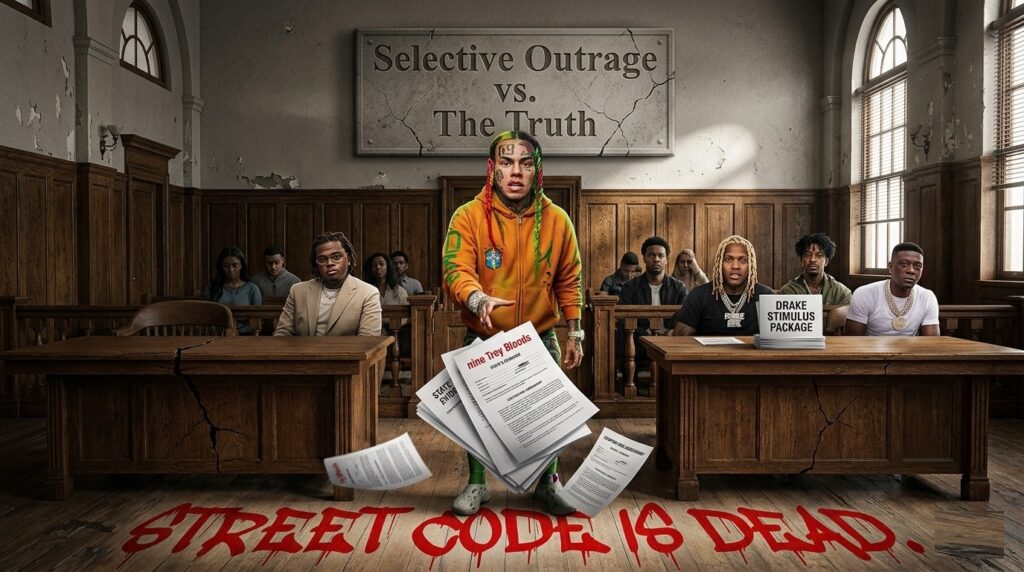 6ix9ine, Tekashi 6ix9ine, rap snitch controversy, hip hop street code, Gunna YSL case, Lil Durk news, 21 Savage controversy, Boosie Badazz comments, rap industry drama, YSL RICO case, hip hop news 2026, rap culture change, Gunna Alford plea, 6ix9ine viral video, music industry secrets