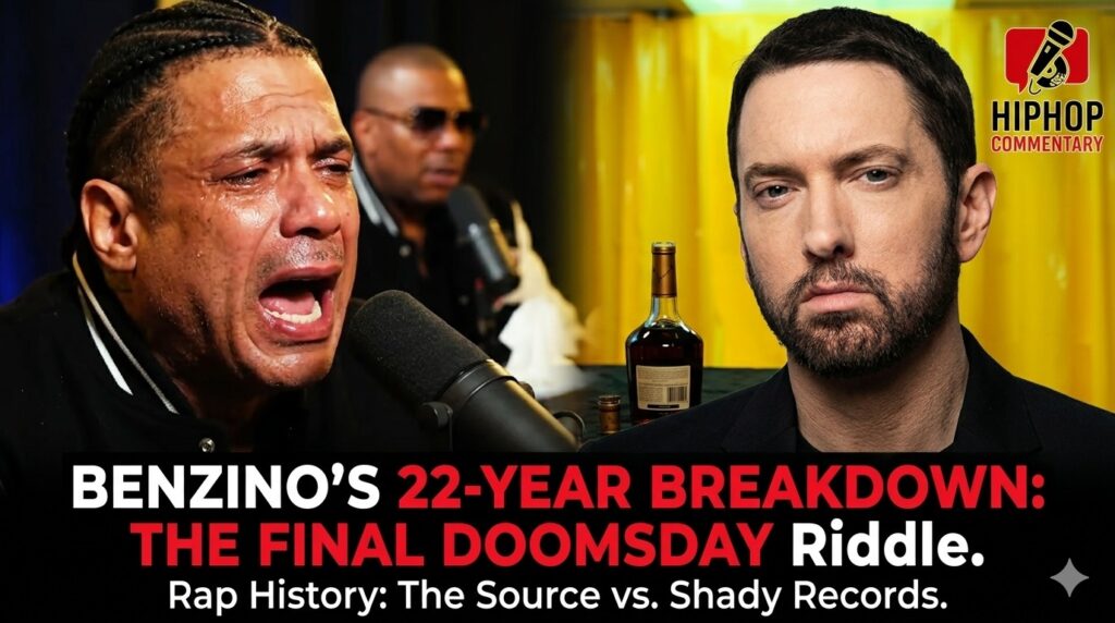 Eminem vs Benzino, Benzino breakdown, Eminem diss track, Doomsday Pt 2, hip hop beef, rap feud history, The Source magazine, Drink Champs Benzino, Eminem diss songs, viral hip hop moments