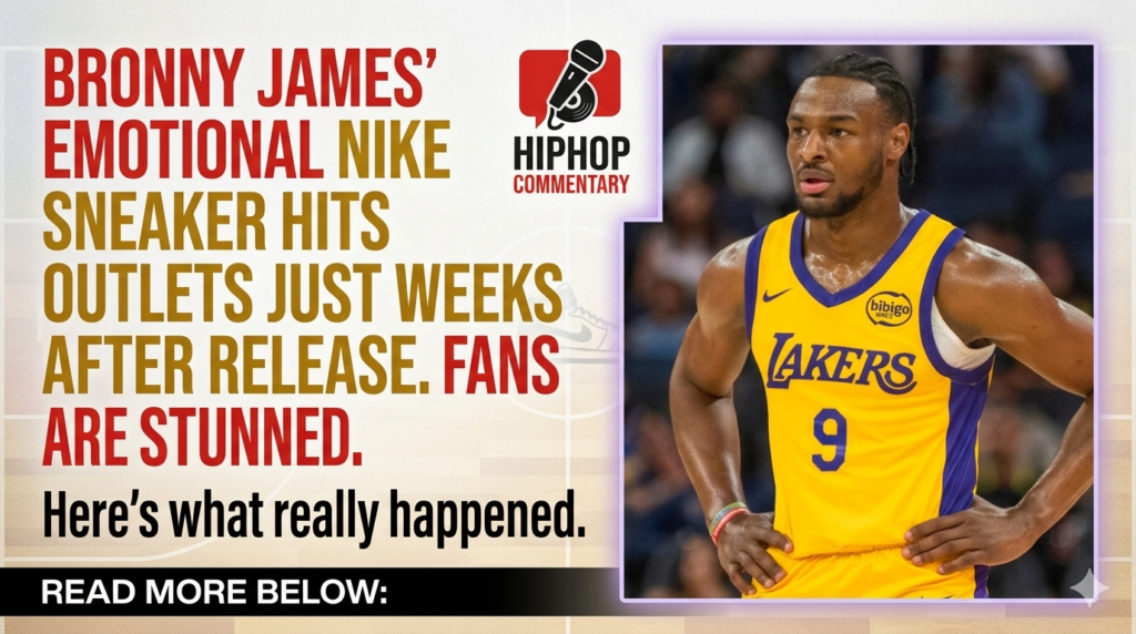 Bronny James shoes, Nike LeBron Witness 9 PE, Bronny sneaker outlets, Nike Bronny release 2026, Bronny James Lakers, sneaker news 2026, Nike basketball shoes, Bronny comeback story