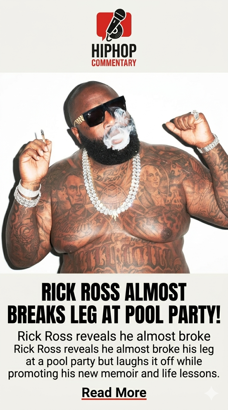 Rick Ross Nearly Broke His Leg