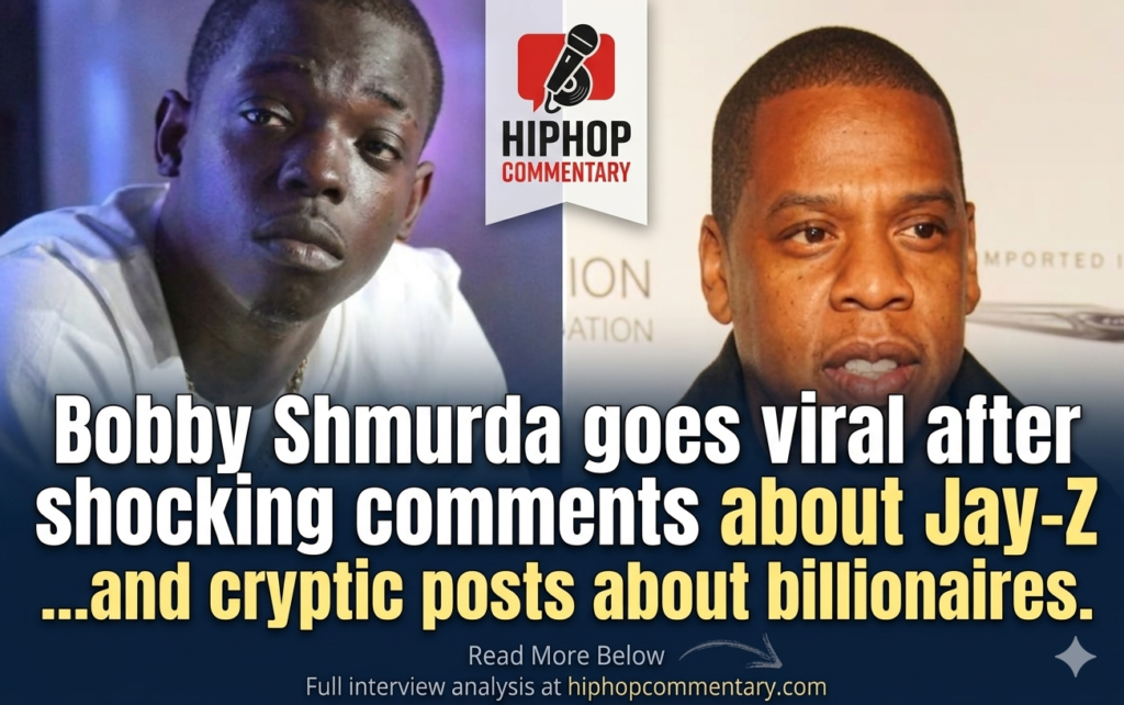 Bobby Shmurda Sparks Chaos After Jay-Z Comments Bobby, Shmurda livestream, hip hop drama 2026, rap industry debate, Roc Nation talk, viral rapper beef