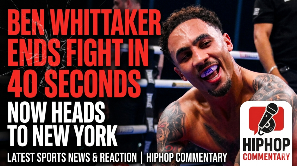 Ben Whittaker knockout, Whittaker vs Suarez, Eddie Hearn news, boxing knockout highlights, Jaron Ennis fight card, Xander Zayas undercard, light heavyweight boxing, Matchroom Boxing, boxing news 2026, Whittaker record