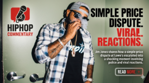 Jim Jones kicked out of Lowe’s over a price tag. Jim Jones Lowe’s incident, Jim Jones price dispute, Lowe’s controversy, celebrity store argument, DJ Drewski reaction, Maino Fabolous response, viral shopping incident, store price disagreement