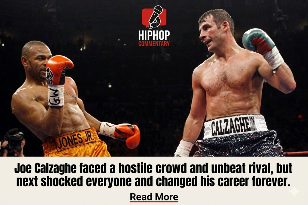 They tried to break calzaghe