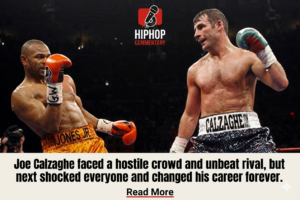 They tried to break calzaghe