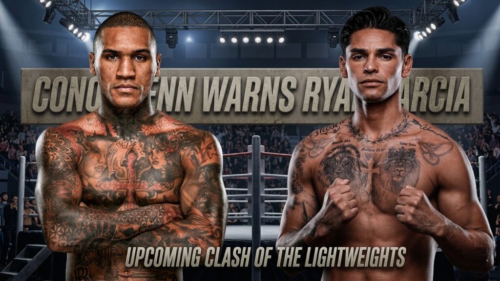 Conor Benn Ryan Garcia, Benn vs Garcia, boxing news 2026, Ryan Garcia WBC champion, Benn Prograis fight, Zuffa Boxing Dana White, boxing rivalry, Benn interview, Garcia controversy, boxing fights April 2026