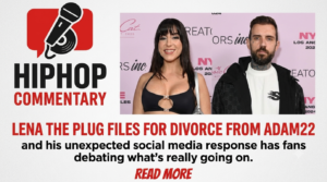 Lena The Plug divorce, Adam22 divorce, Lena The Plug and Adam22 split, Adam22 reaction, No Jumper founder, celebrity breakup news, internet celebrity divorce, Lena The Plug custody, Adam22 Instagram story, online media couple